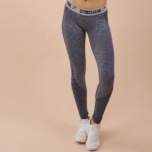 Gymshark Flex Leggings - Blue Light Grey